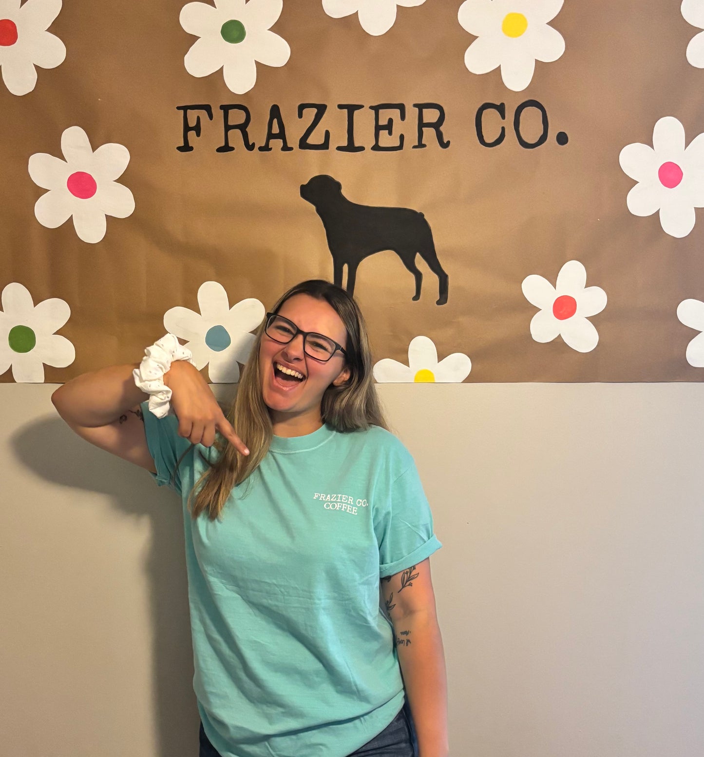 Frazier Co. Coffee × Frazier Co. Teal Tee